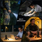 Multifunction Flashlight / Camping Light / Power Bank with Magnet & Telescopic Design