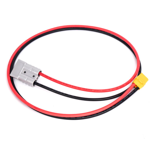 XT-90 Female to Anderson 50A Adapter Cable 1M | 4mm² PV Solar Wire